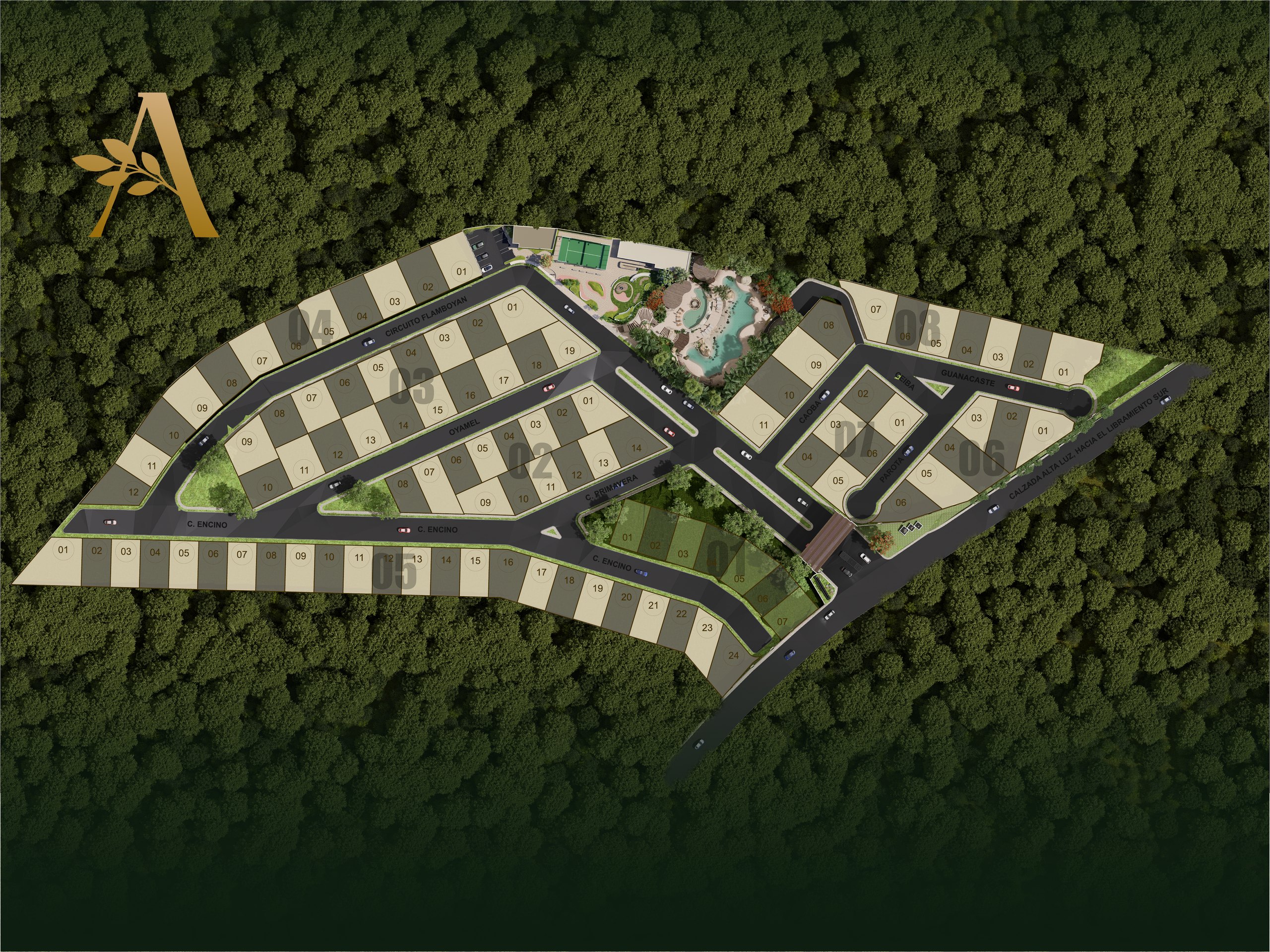 Masterplan Altos del Bosque
